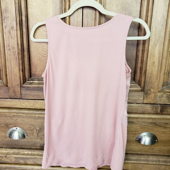 Loft Sleeveless Top Size XS Peach - Picture 7 of 7